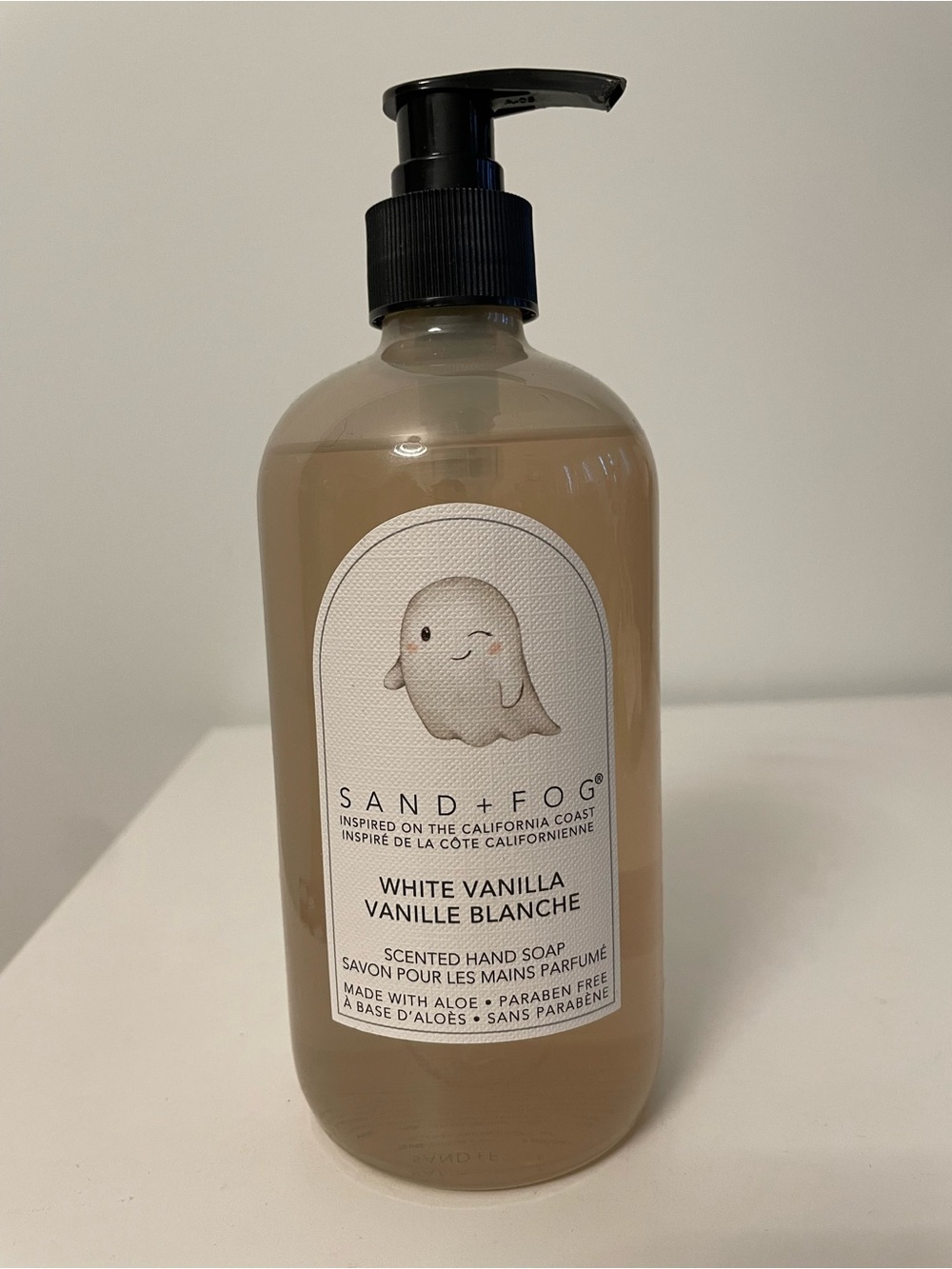 NWT SAND + FOG White Vanilla Scented Hand Soap